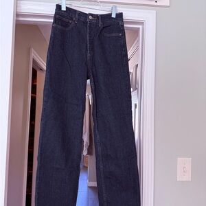 Denim Forum Relaxed Fit Dark Blue Jeans